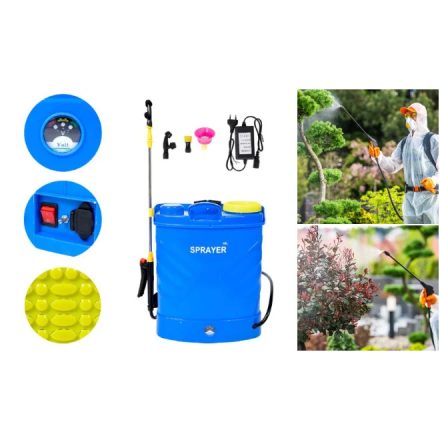 Sprayer akkus háti permetező 16 L