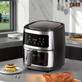Kimiyo Air Fryer forró levegős sütő 8L, 2400W