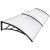 Plexiflex Előtető 100cm*60cm Fekete