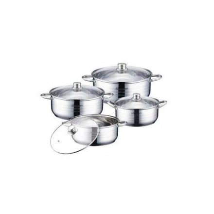 BACHMAYER 8 DB-OS INOX ALACSONY LÁBAS KÉSZLET
