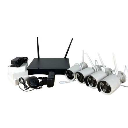 Wifis 4 kamerás megfigyelő rendszer