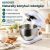Bergner Naturally konyhai robotgép, 1200 W, 5 liter, 6 sebességfokozat 
