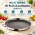 Masterpro Hi-Tech 3 rozsdamentes acél indukciós paellasütő, 36 cm