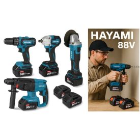 Hayami 4 részes szerszámszett 88V