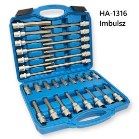   HA-1314 - Hitman - Hosszú Vegyes 88-részes Dugókulcs készlet 1/2"-HA-1 3 1 5   Csillag Készlet 26-részes-HA-1 3 1 6   Imbulsz Készlet 30-részes-HA-1 3 1 7   Torx Készlet 32-részes