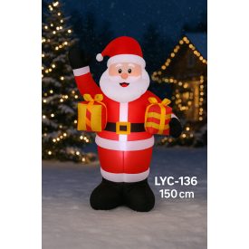 Mikulás ajándékokkal – 150 cm