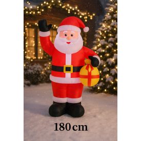 Mikulás ajándékkal – 180 cm