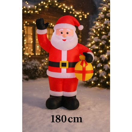 Mikulás ajándékkal – 180 cm