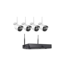   Wifi 4 kamerás 4K biztonsági rendszer, vezeték nélküli HD, 2 MP