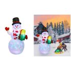 FELFÚJHATÓ HÓEMBER, 150CM, LED-ES